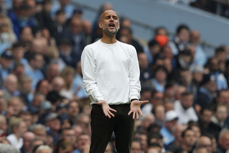 El español Pep Guardiola, DT de Manchester City, uno de los pocos que alzó la voz en medio de la pandemia de coronavirus y el Boxing Day en la Premier League