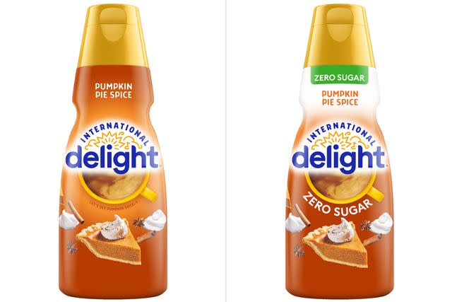 <p>Courtesy of International Delight</p> International Delight Pumpkin Spice Creamers