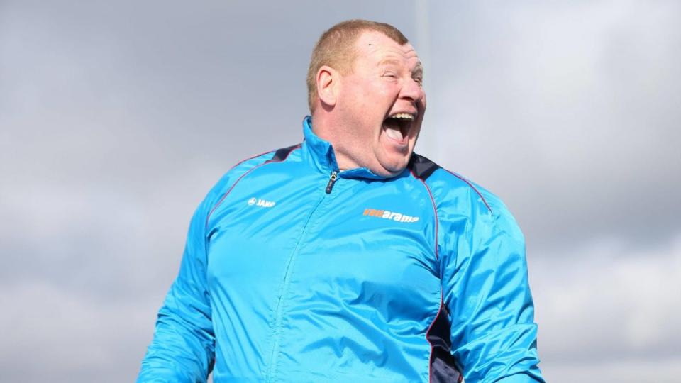 Wayne Shaw – The Sutton veteran was spotted eating a pie on the bench