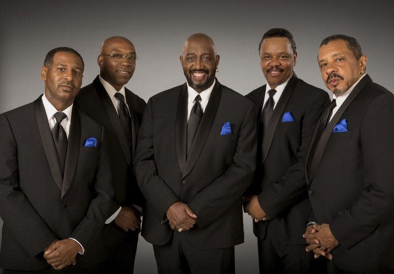 The Temptations (pictured) and the Four Tops will perform at Ruth Eckerd Hall on Feb. 17 and Van Wezel on March 8.