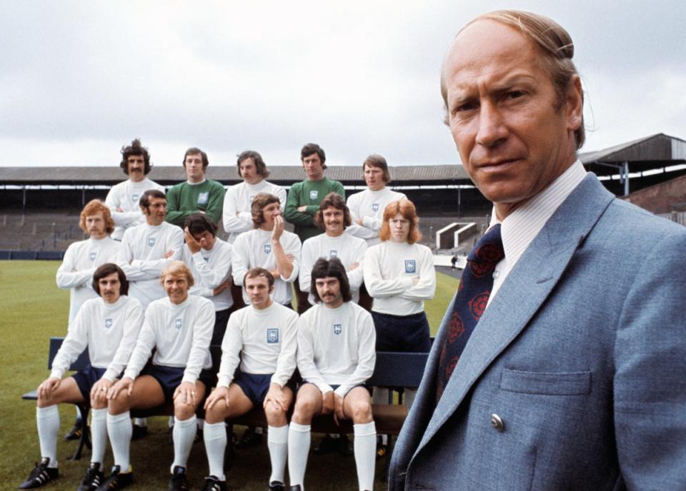 Starting what was to be a short-lived managerial career with Preston, July 1973 (PA)