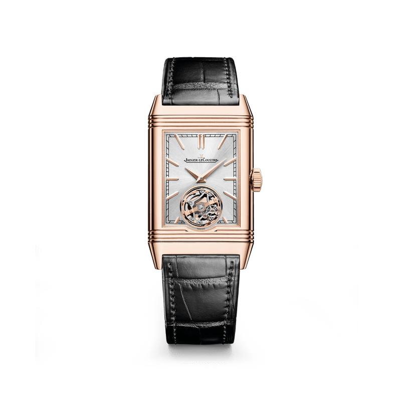 <p><a href="https://www.jaeger-lecoultre.com/us-en/watches/reverso/reverso-tribute/reverso-tribute-duoface-tourbillon-q392242j" rel="nofollow noopener" target="_blank" data-ylk="slk:Shop Now;elm:context_link;itc:0;sec:content-canvas" class="link ">Shop Now</a></p><p>Reverso Tribute Duoface Tourbillon</p><p>$139000.00</p><p>jaeger-lecoultre.com</p>