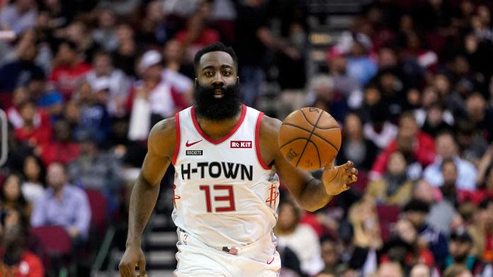 ▲火箭球星James Harden。（圖／美聯社／達志影像）