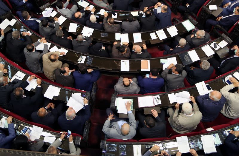 Syria's parliament convenes to discuss upcoming presidential election in Damascus