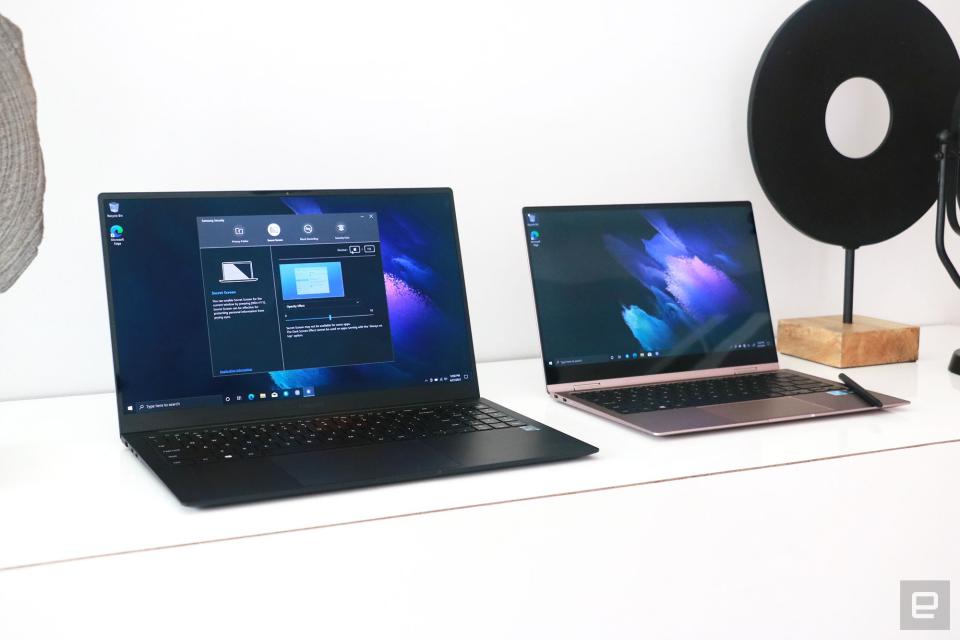 <p>Samsung Galaxy Book Pro 360 hands on.</p>
