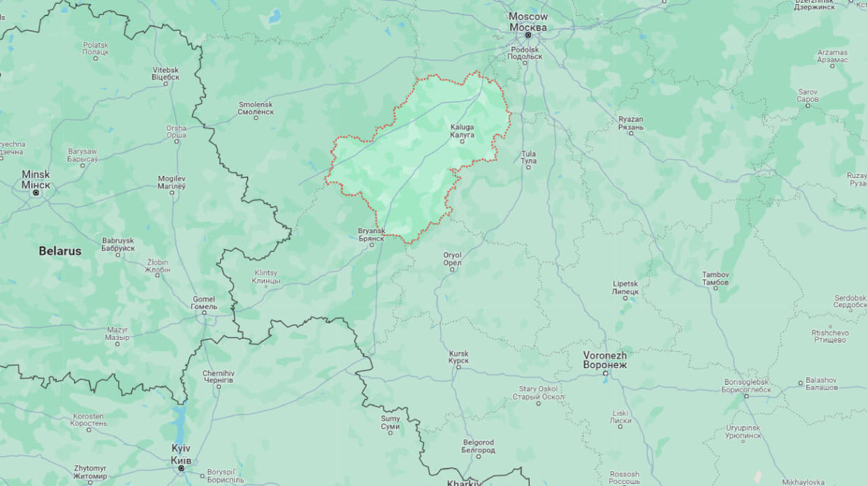 Kaluga Oblast, Russia. Screenshot: Google Maps