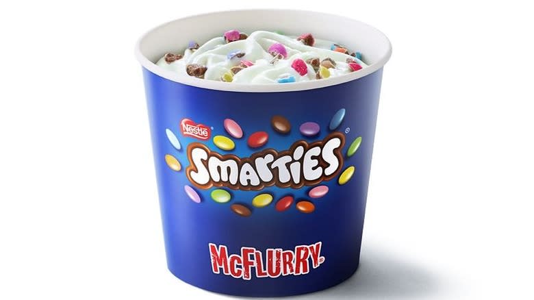 A Smarties McFlurry