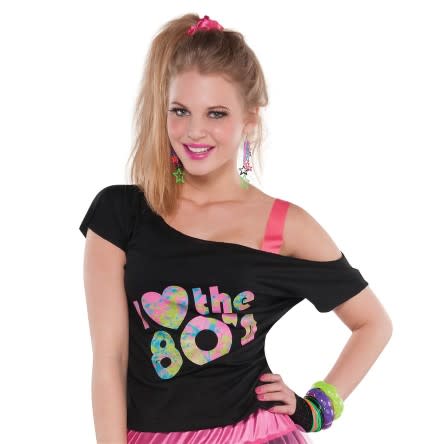 I Love the 80s T shirt. (Photo: Walmart)