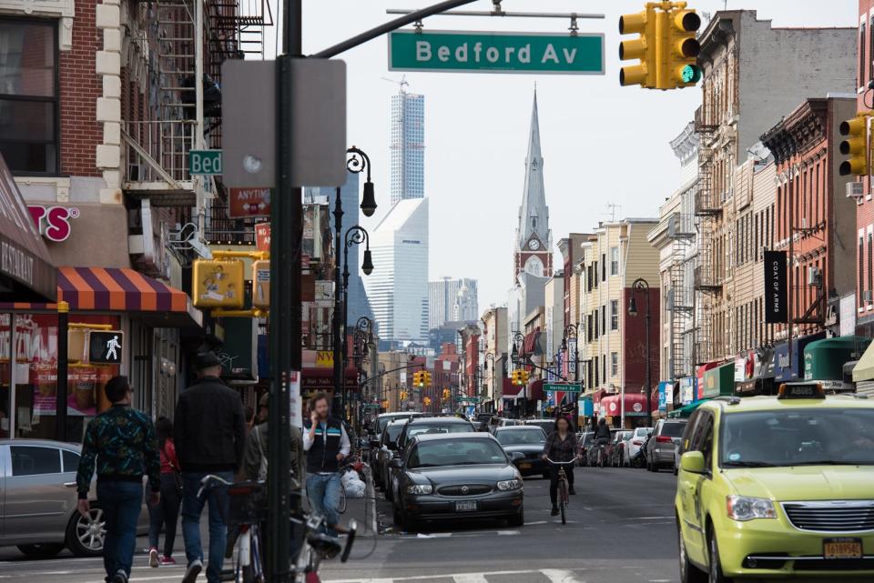 "Girls" filmed extensively in Greenpoint, Brooklyn.