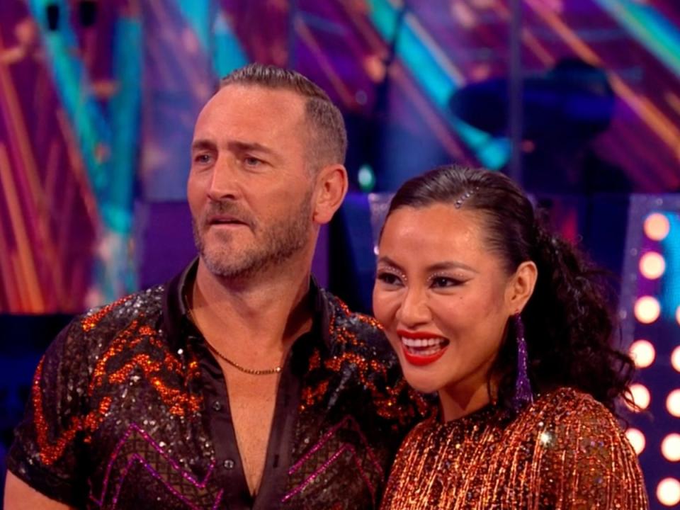 Will Mellor is partnered with Nancy Xu on ‘Strictly Come Dancing’ (BBC)