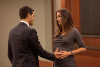 Jesse Metcalfe and Julie Gonzalo in the "Dallas" Season 2 episode, "Trial and Error."