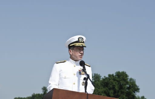 Chairman of the Joint Chiefs of Staff Admiral Mike Mullen, pictured at a wreath-laying ceremony on May 30, is headed to China on a trip designed to forge a security dialogue with Beijing