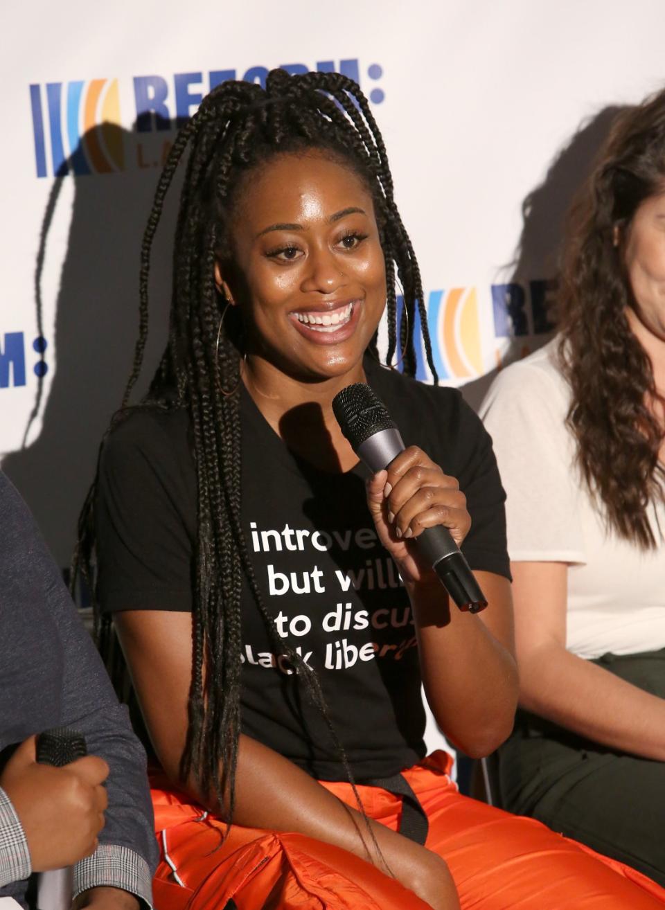 Zuri Adele attends Reform L.A. Jails Summit + Day Party: Mental Health Matters.