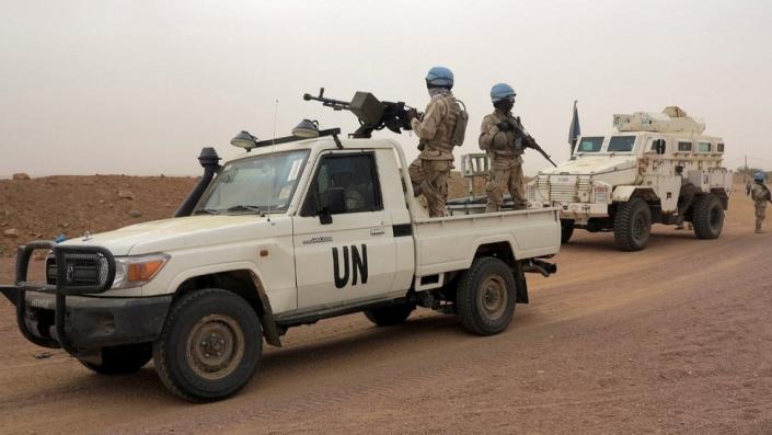 UN troops in Kidal, Mali on June 9, 23