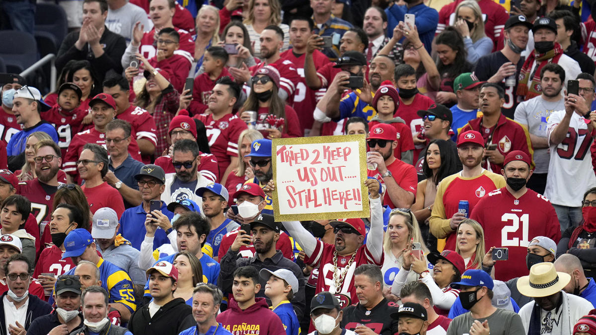 49ers fans make SoFi Stadium their version of Levi's South