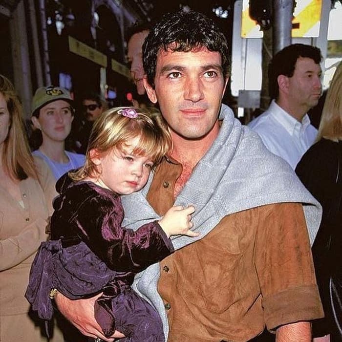 Antonio Banderas junto a su hija Stella del Carmen