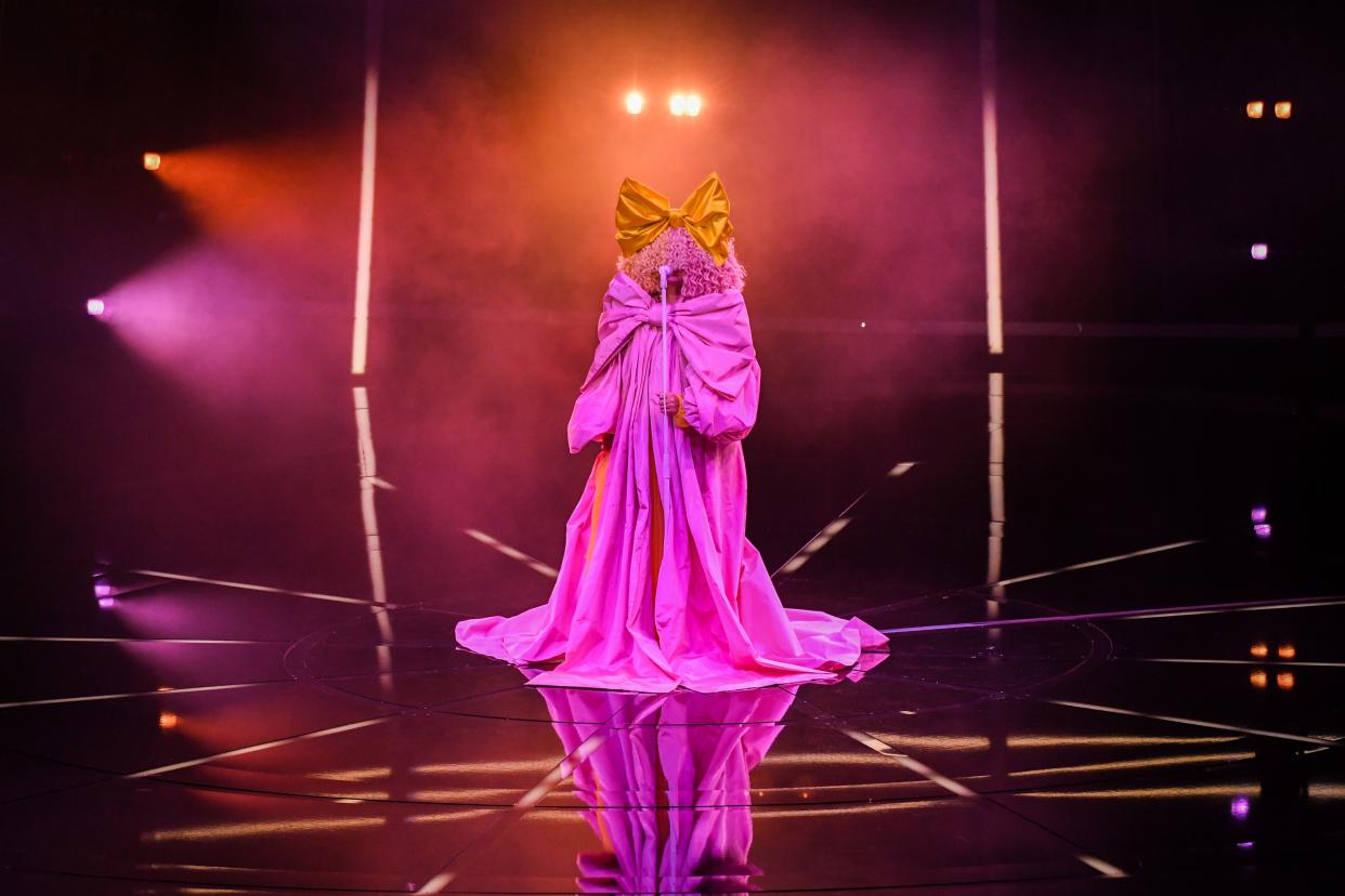 Sia performs onstage at the 2020 Billboard Music Awards, broadcast on October 14, 2020 at the Dolby Theatre in Los Angeles, CA.