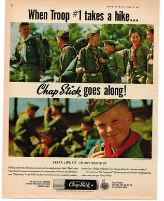 ChapStick ad, 1964