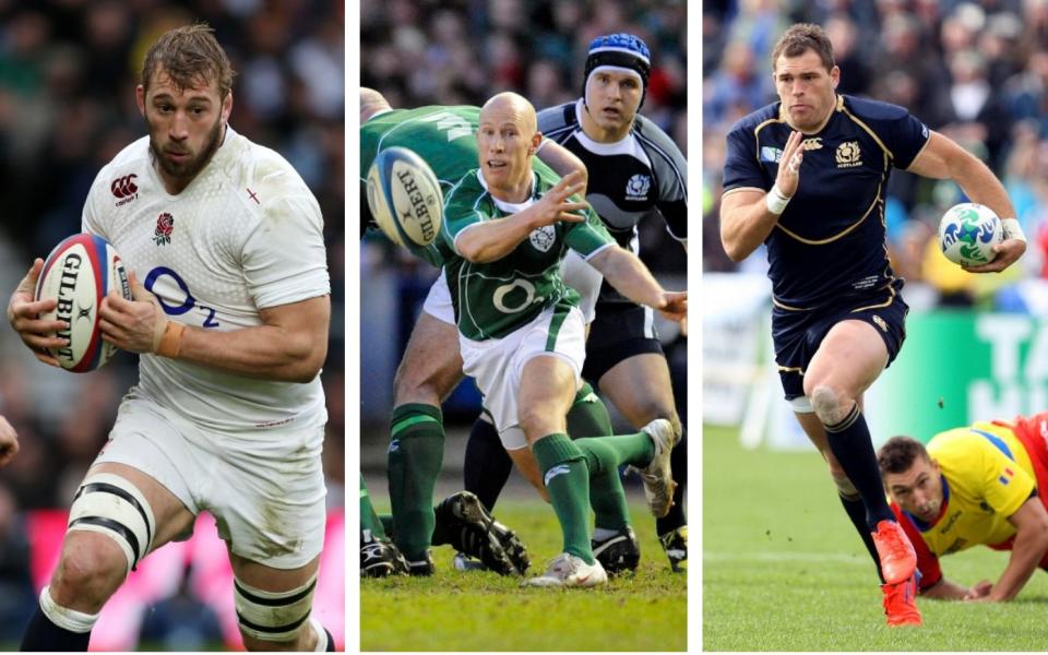 A composite image of Chris Robshaw, Peter Stringer and Sean Lamont - PA/AP/REUTERS