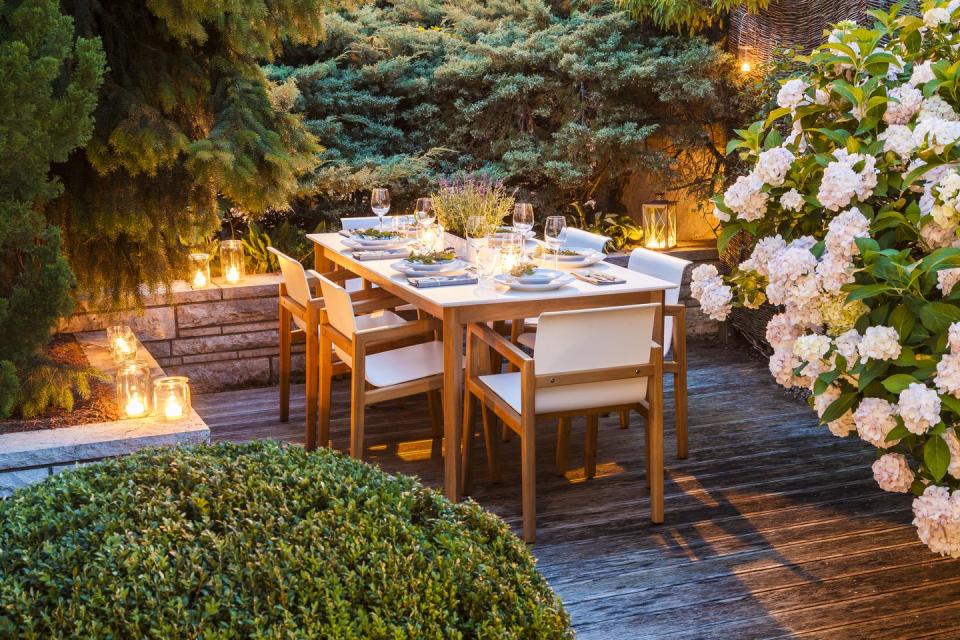 outdoor kitchen ideas outdoor table