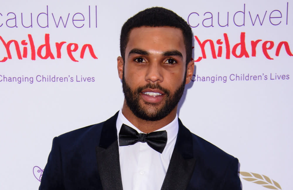 Lucien Laviscount dropped an F-bomb on the Oscars red carpet credit:Bang Showbiz