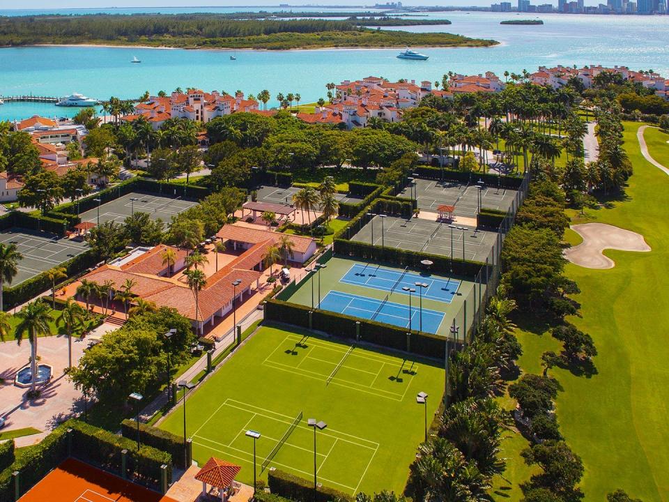 Fisher Island aerials