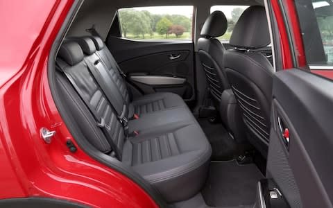 Tivoli rear seats