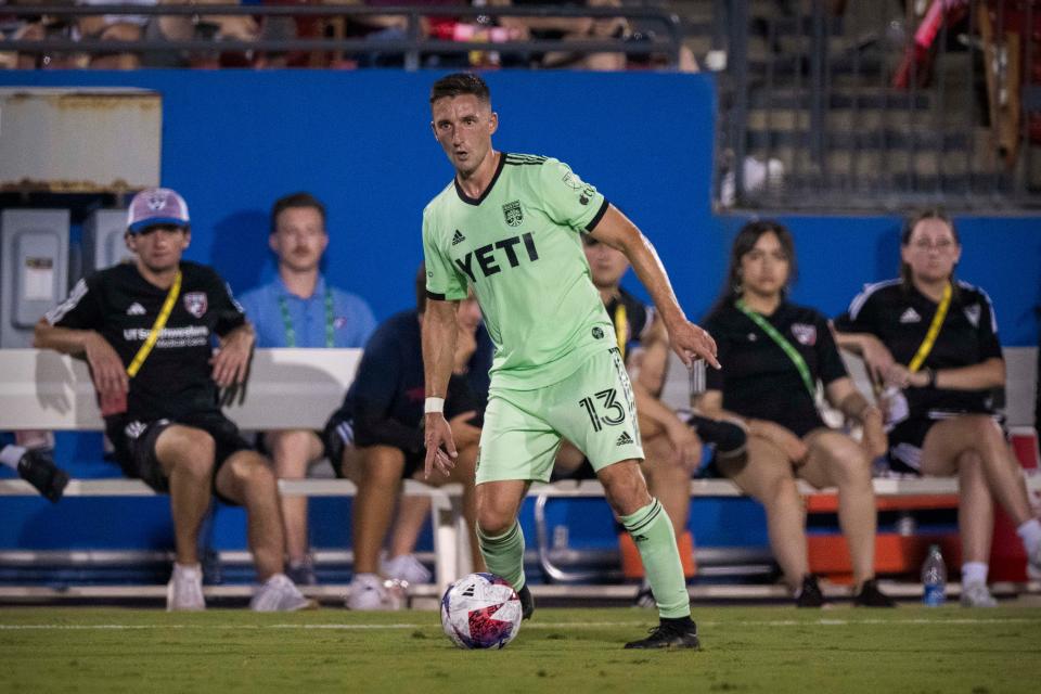 Austin FC midfielder Ethan Finlay re-signed with the club Tuesday, avoiding what he called the “chaos and uncertainty” of free agency he would have entered in December. It's El Tree’s first move of the offseason.