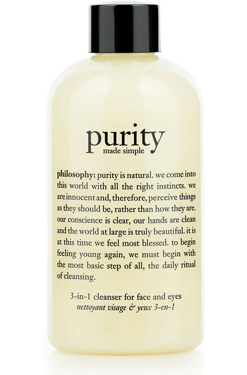 7. Purity 3-in-1 cleanser