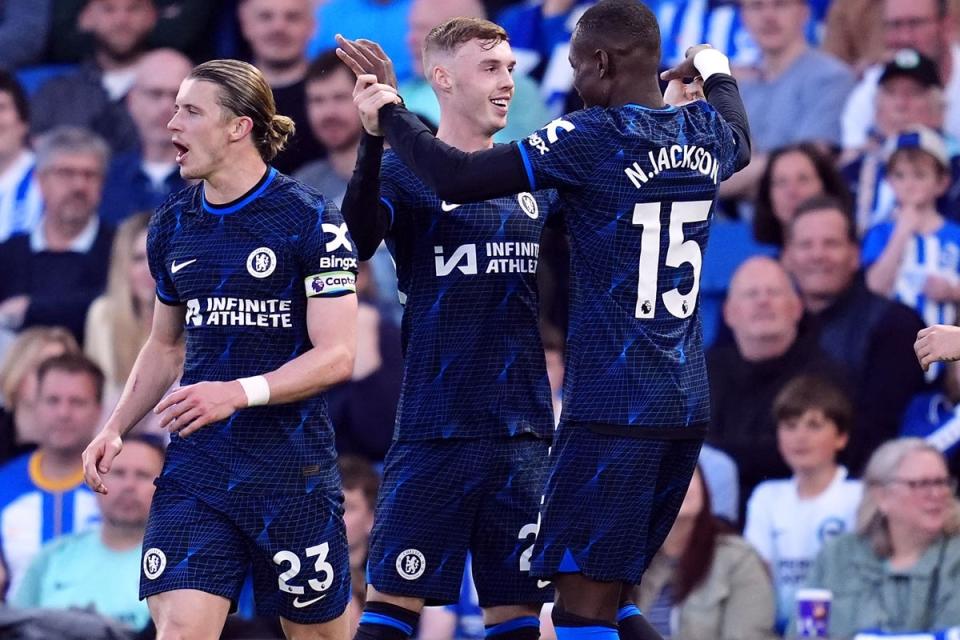 Cole Palmer set Chelsea on course for success at the Amex Stadium (Adam Davy/PA) (PA Wire)