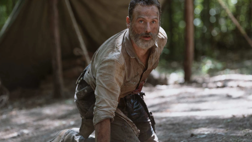 Rick in The Walking Dead.