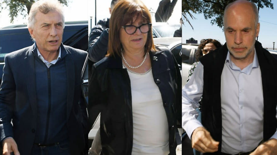 Macri, Bullrich y Larreta pelean el voto de la clase media