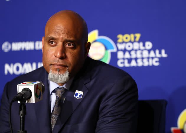 MLBPA Executive Director Tony Clark announced the union's affiliation with the AFL-CIO on Wednesday. (Photo: Alex Trautwig via Getty Images)