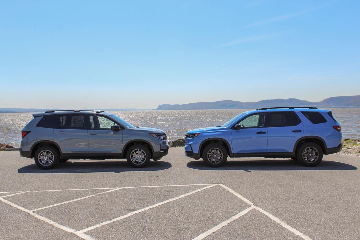 2024 honda pilot vs 2024 honda passport