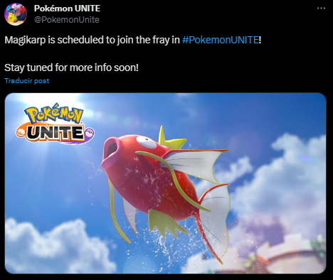 Este es el anuncio de Pokémon UNITE