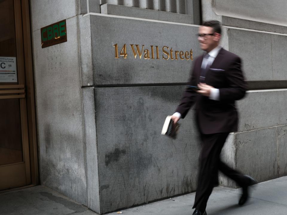 Wall Street stocks financial markets