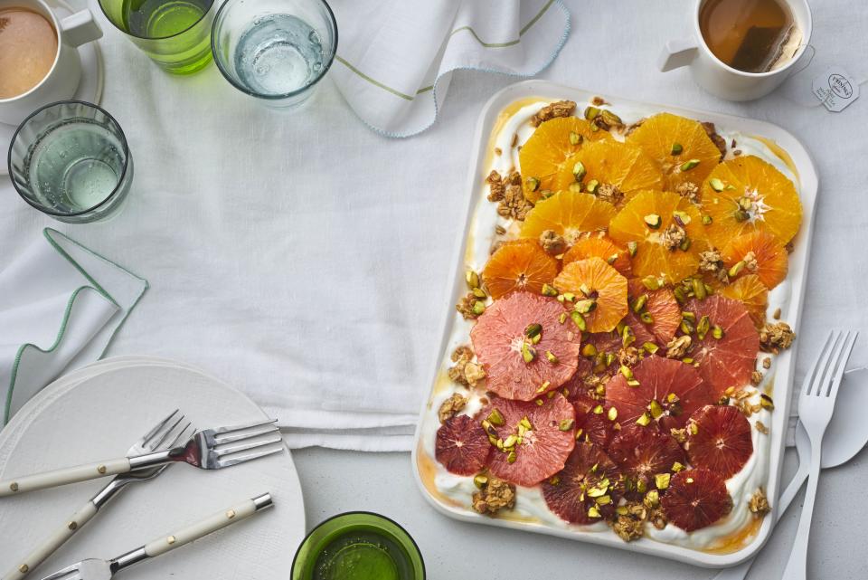 Winter Citrus Salad With Yogurt & Granola