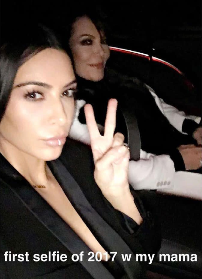 KIM RETURNS TO SOCIAL MEDIA