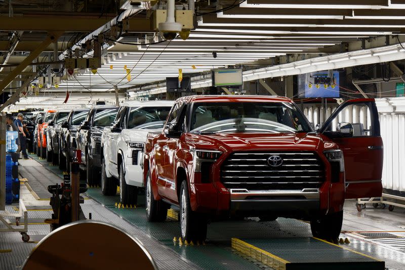 Toyota's truck plant in San Antonio