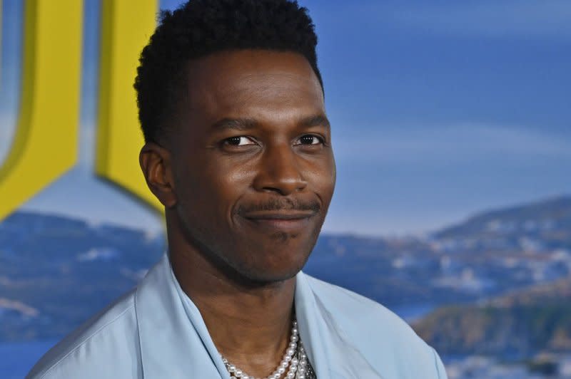 Leslie Odom Jr. attends the premiere of "Glass Onion: A Knives of Mystery" at the Academy Museum of Motion Pictures in Los Angeles in 2022. File Photo by Jim Ruymen/UPI