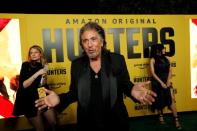 Cast member Pacino attends a premiere for the television series "Hunters" in Los Angeles