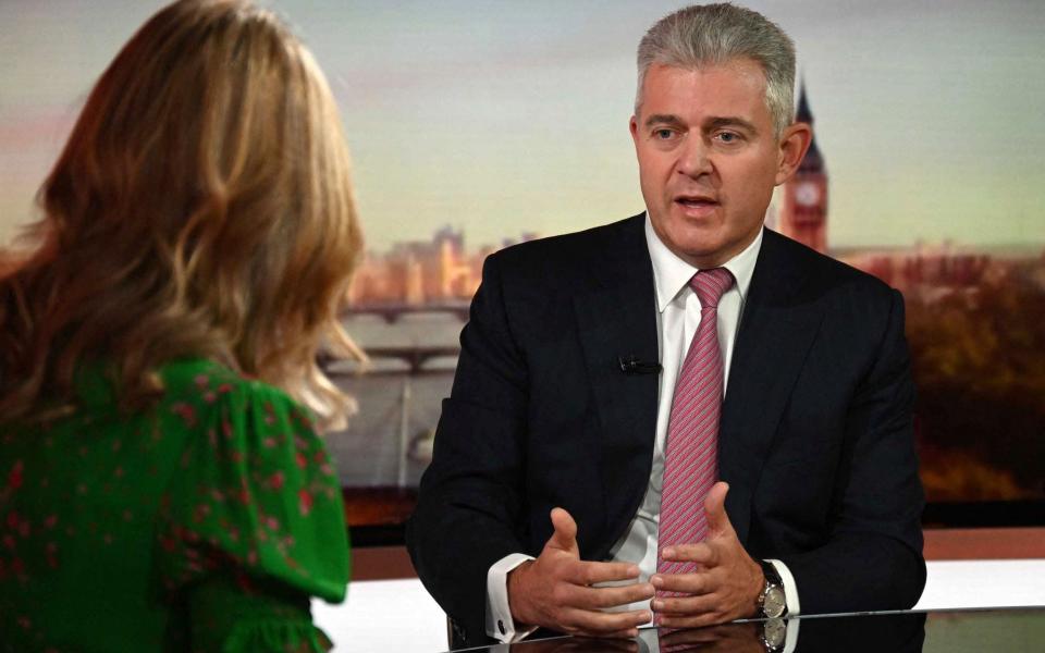 Brandon Lewis - AFP / Jeff Overs