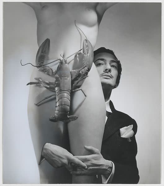 George Platt Lynes — Salvador Dalí, 1939. - Credit: © Estate of George Platt Lynes/Courtesy of Musée des Arts Décoratifs