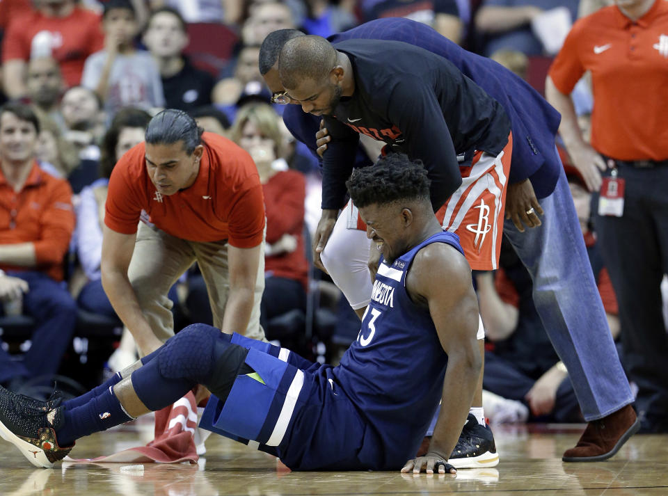 Will the loss of Jimmy Butler send the Timberwolves spiraling? (AP)