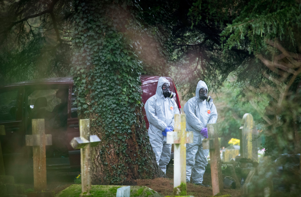 <em>An area of the London Road cemetery will reopen to the public today (Rex)</em>