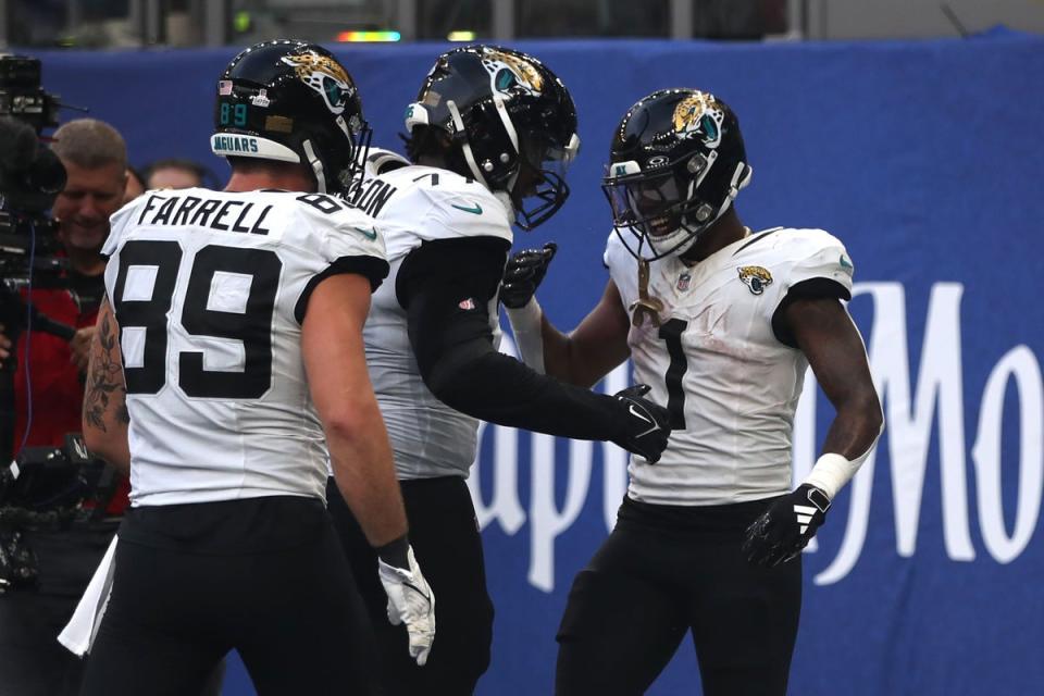 Jacksonville Jaguars are heading to London for the 12th time (PA Wire)
