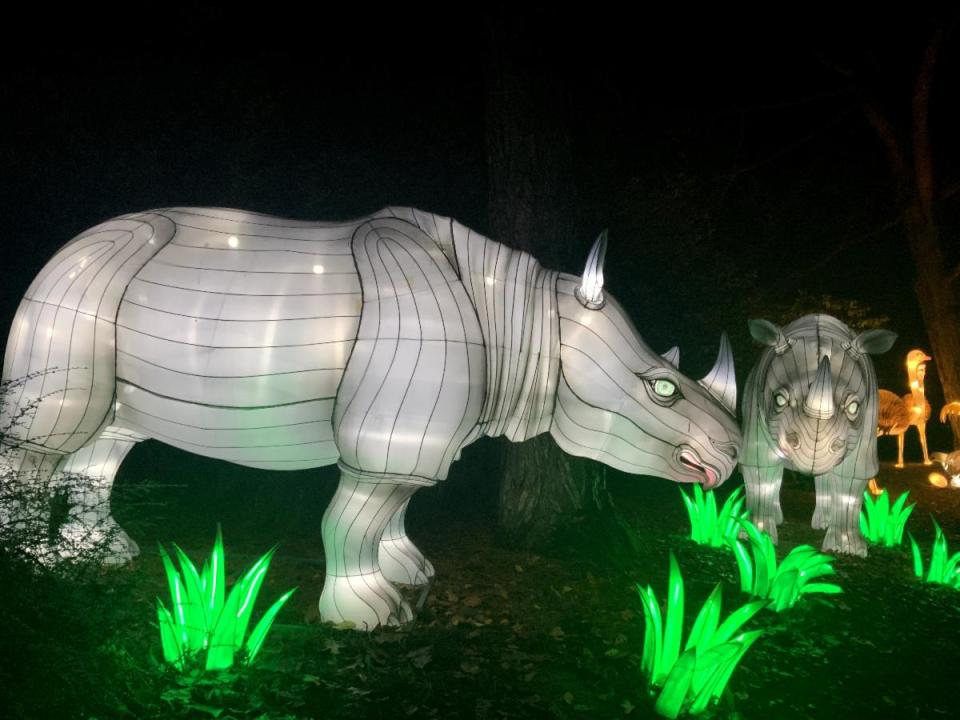 Glow in the Park runs March 16-April 28 at the Living Desert Zoo & Gardens in Palm Desert.