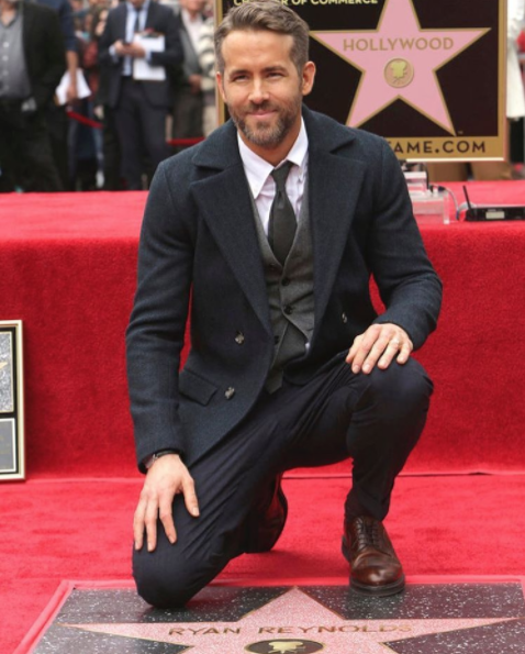 Ryan Reynolds erhält einen Stern auf dem „Walk of Fame“. (Bild: Instagram/ Ryan Reynolds)