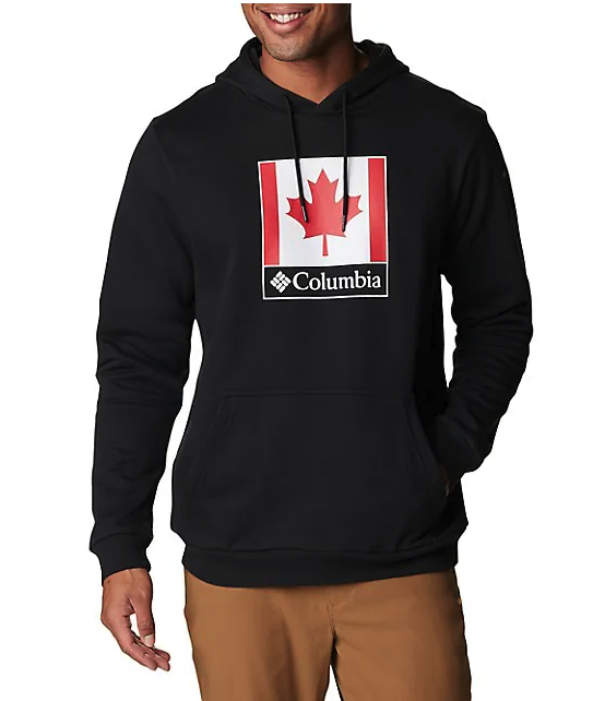 Columbia Graphics Csc Country-Logo Hoodie. Image via The Bay.