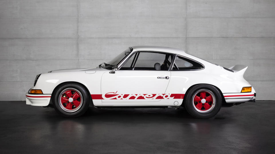 A 1973 Porsche 911 Carrera RS 2.7 Homologation